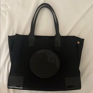 Authentic Black Tory Burch Tote Bag